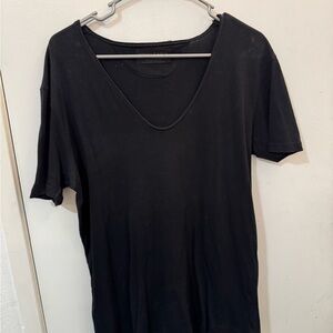 Zara Black V-Neck men's Top